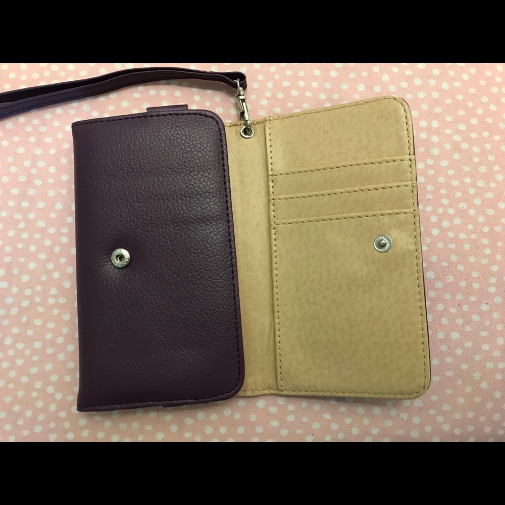 Cell phone wallet